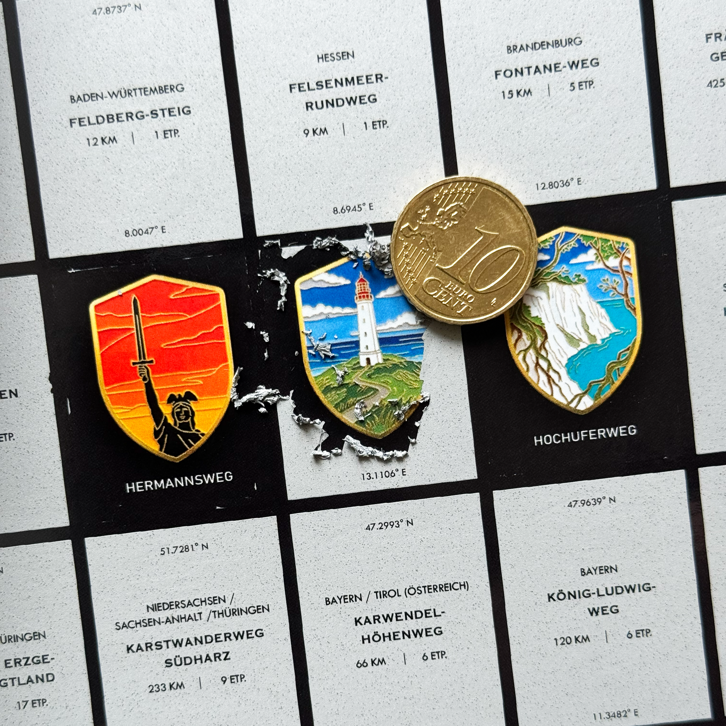 100 Wanderwege in Deutschland